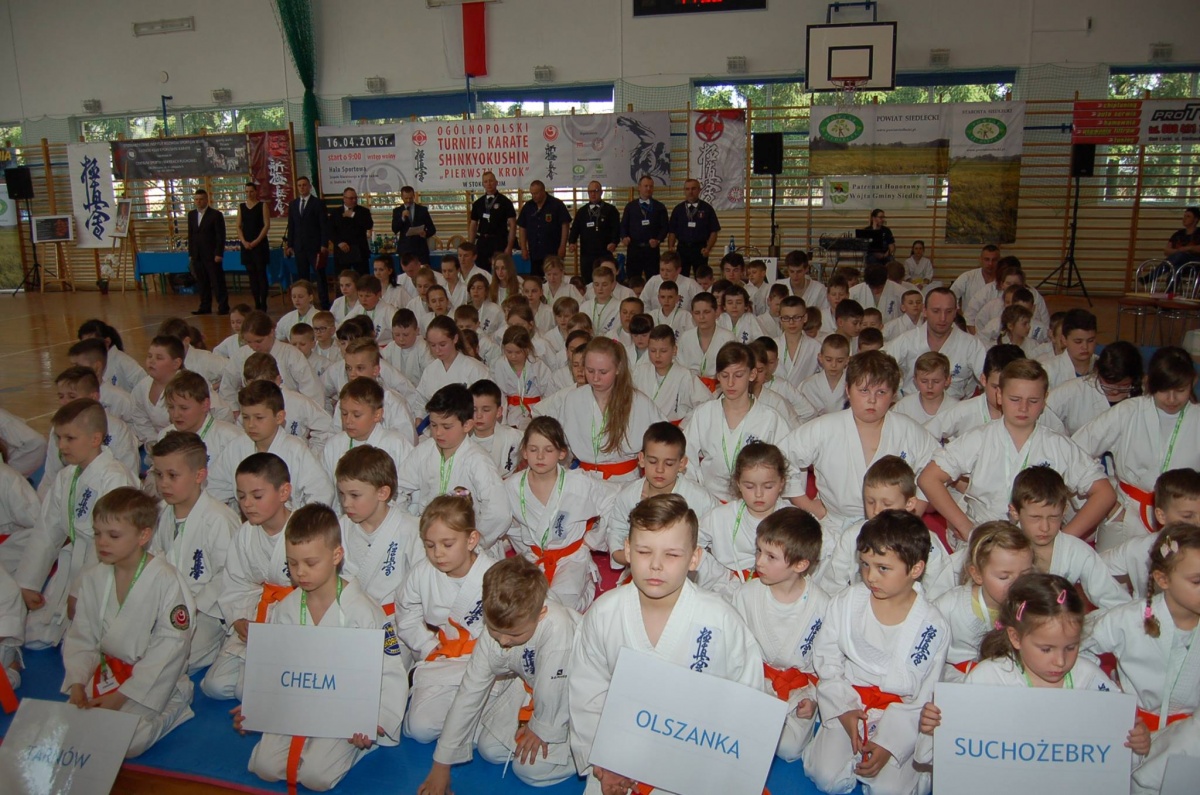 KOMUNIKAT KOŃCO WY -  OGÓLNOPOLSKI TURNIEJ KARATE SHINKYOKUSHIN „ PIERWSZY KROK”  STOK LACKI 2016