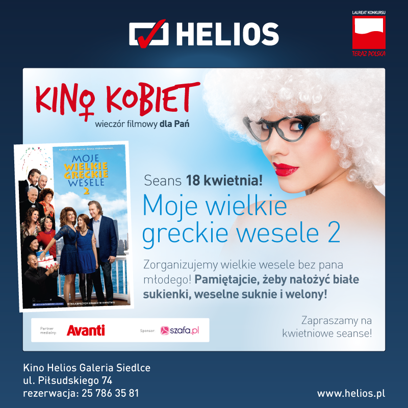 „Moje wielkie greckie wesele 2” - wygraj bilety do Kina Kobiet