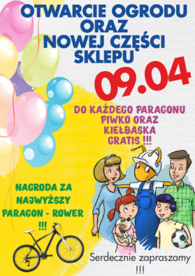 Otwarcie Ogrodu i Nowej Części Sklepu MRÓWKA w Łosicach