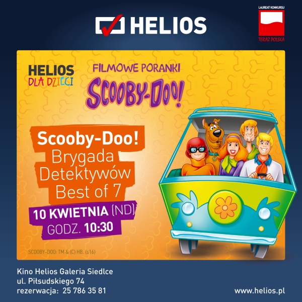 Filmowy Poranek ze Scooby-Doo - wygraj bilety