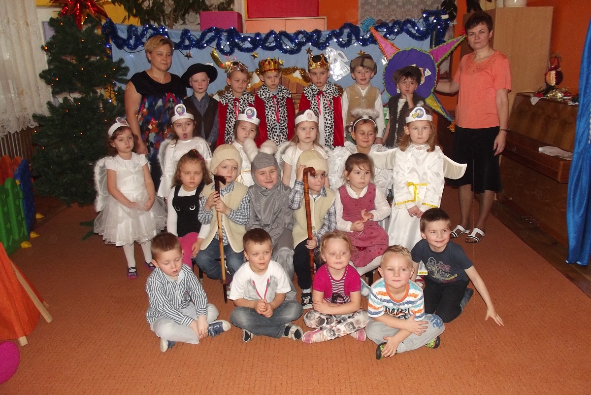 Przedszkolne kolędowanie  ,,Hej kolęda, kolęda”