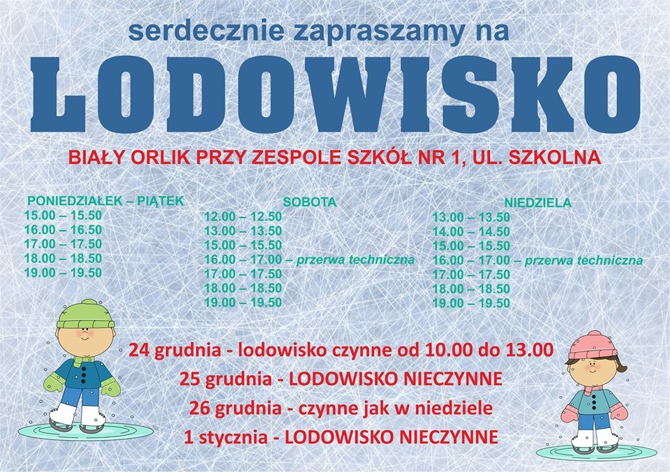 Zapraszamy na lodowisko