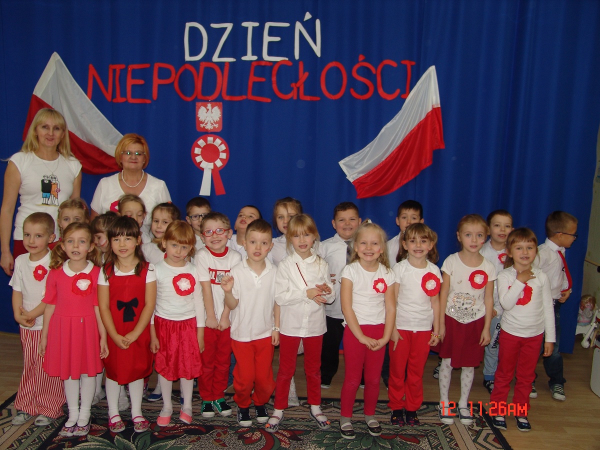 Narodowe Święto Niepodległości w Przedszkolu Samorządowym Nr 2 w Łosicach