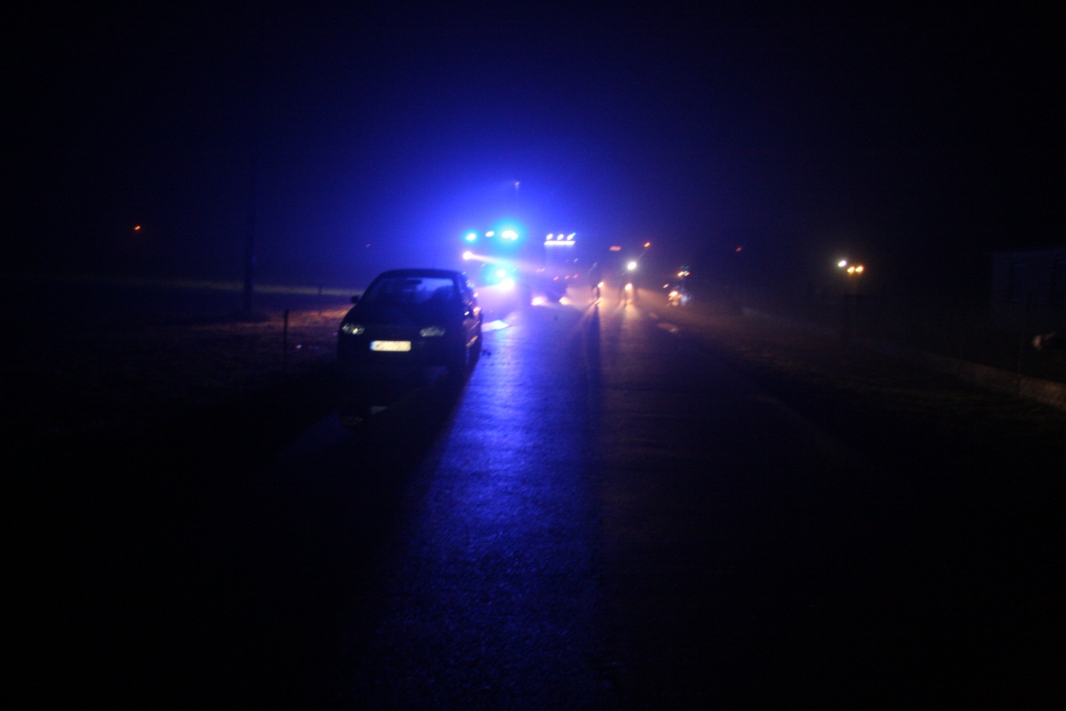 Wypadek w Bejdach w notatce strażaków