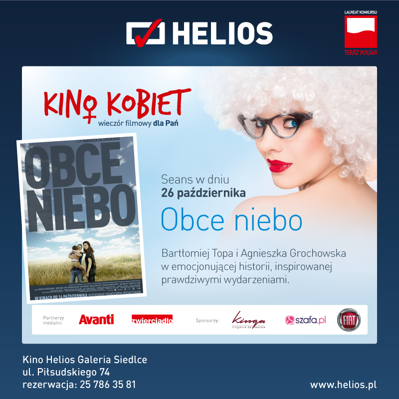 Obce niebo w Kinie Kobiet - wygraj wejściówki