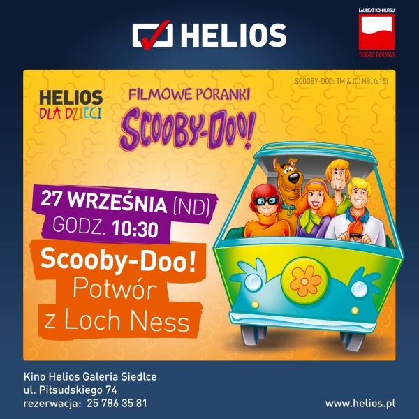 Filmowy Poranek ze Scooby-Doo - wygraj zaproszenia