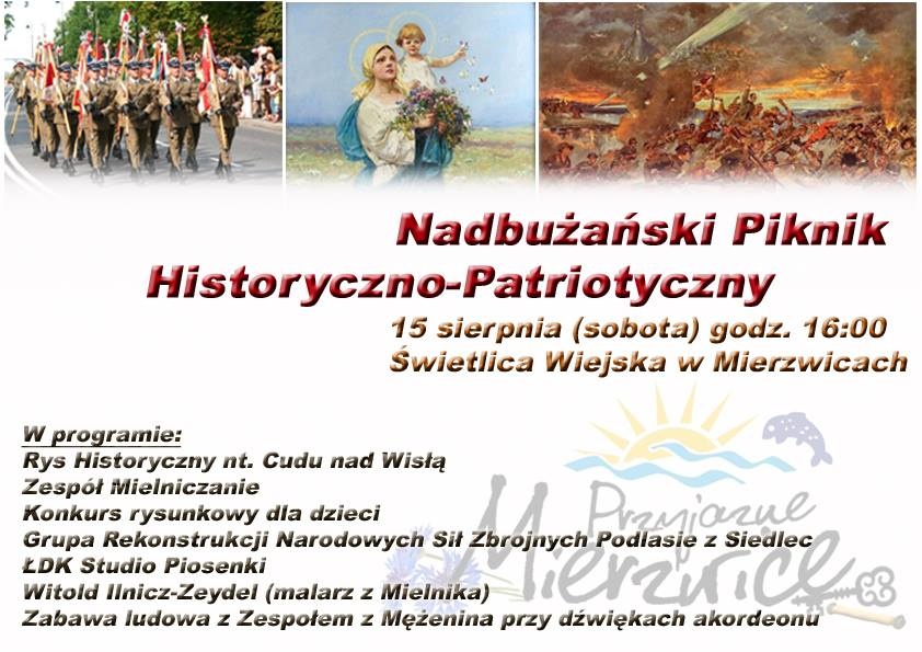 Nadbużański Piknik Historyczno-Patriotyczny w Mierzwicach