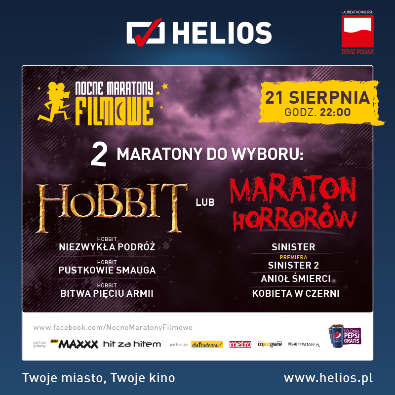 Dwa maratony filmowe i podwójna wejściówka do wygrania