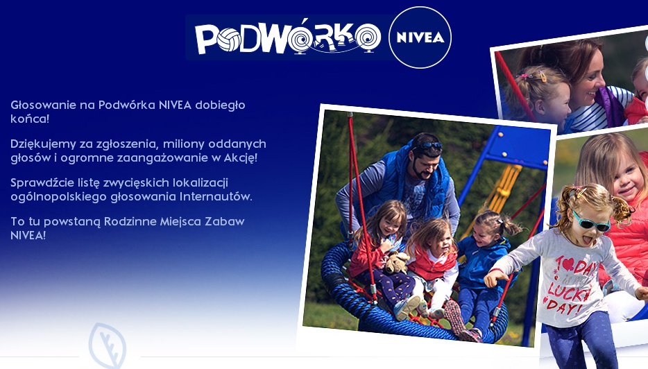 Mamy To!!! Podwórka NIVEA dla Łosic i Sarnak!