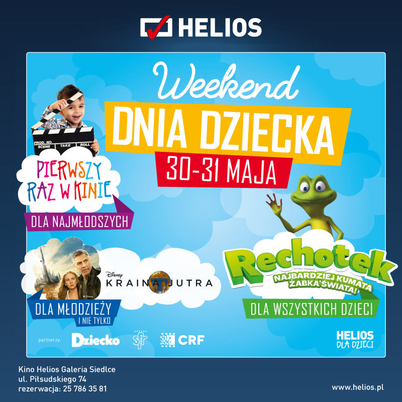 Dzień Dziecka z Kinem Helios - wygraj bilety