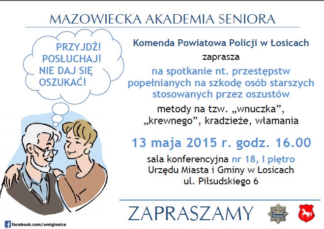 Mazowiecka Akademia Seniora w Łosicach - nie daj się zrobić na 