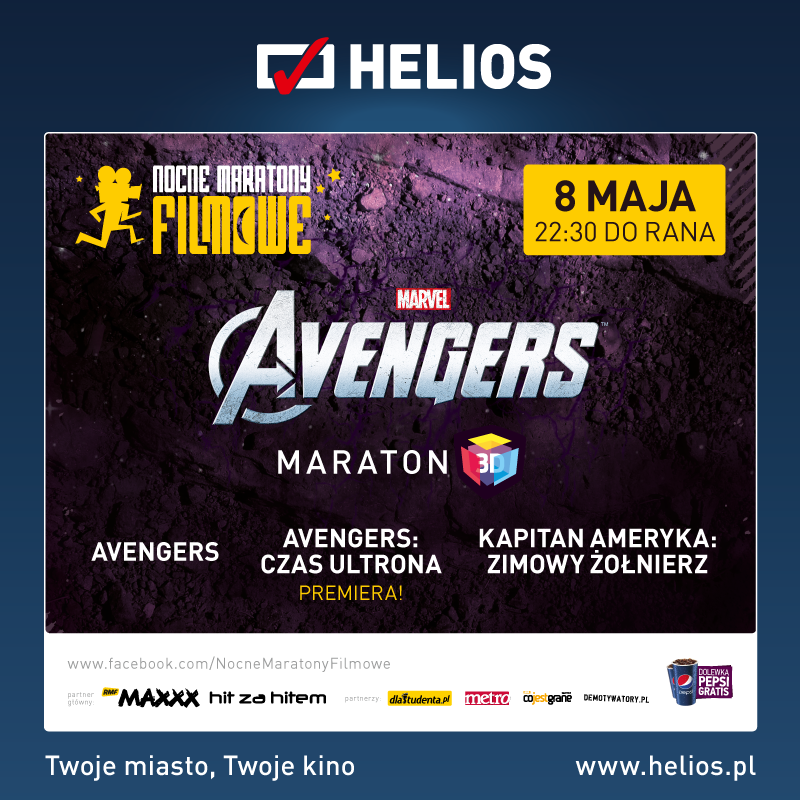 Maraton Avengers 3D