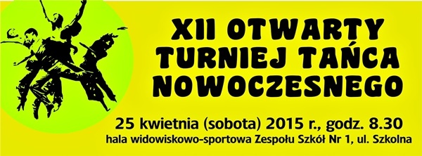 XII Otwarty Turniej Tańca Nowoczesnego