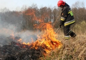 Palące się pastwiska i pożar kotłowni