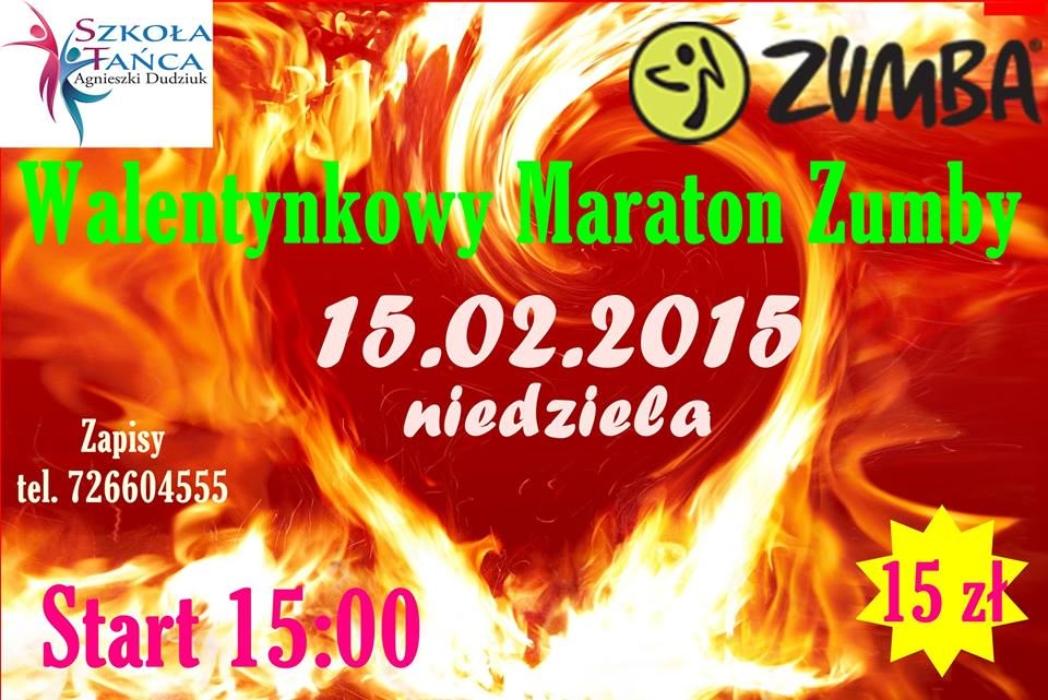 Walentynkowy maraton ZUMBY