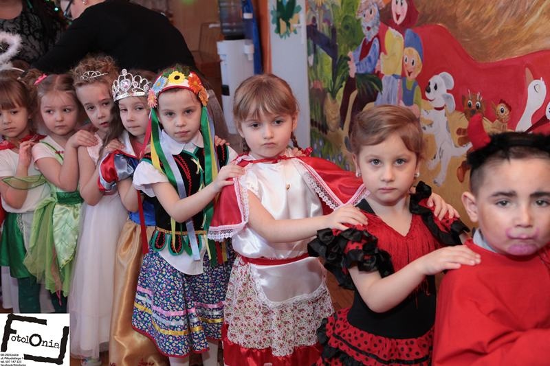 Bal karnawałowy w Przedszkolu Nr 1 w Łosicach
