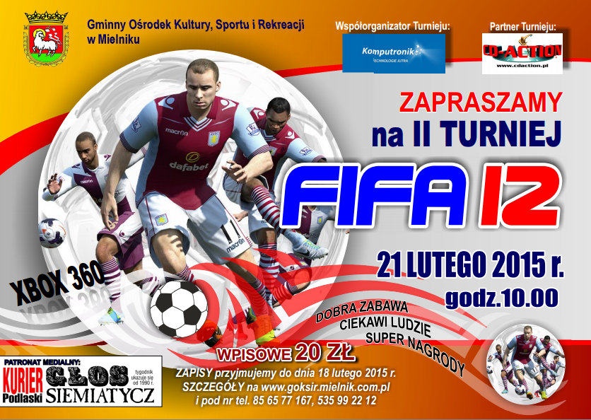 II Turniej FIFA 12 Xbox 360