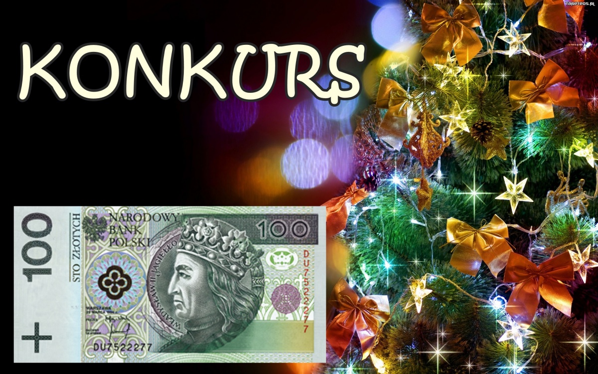 Pokaż swoją choinkę i wygraj 100zł