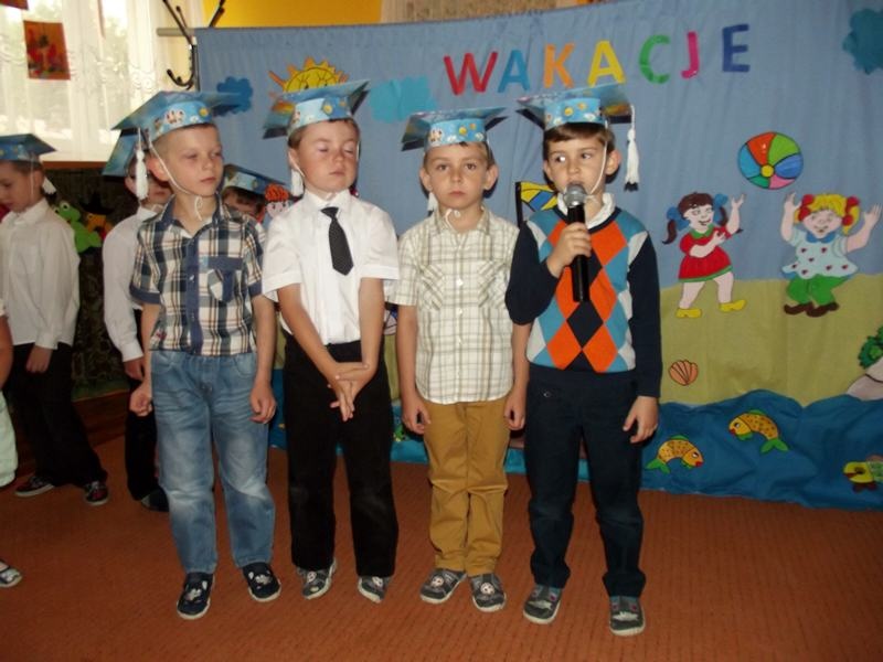 Pożegnanie przedszkolaków