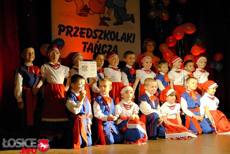 Roztańczone przedszkolaki