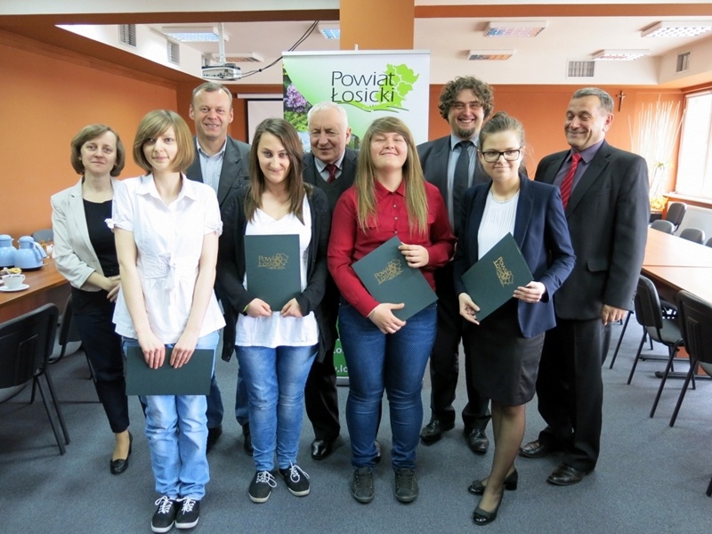 Stypendia Starosty Łosickiego rozdane