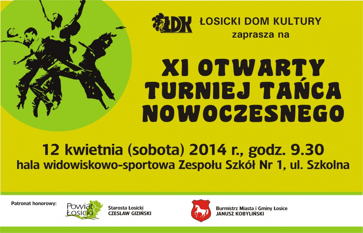 XI Otwarty Turniej Tańca Nowoczesnego