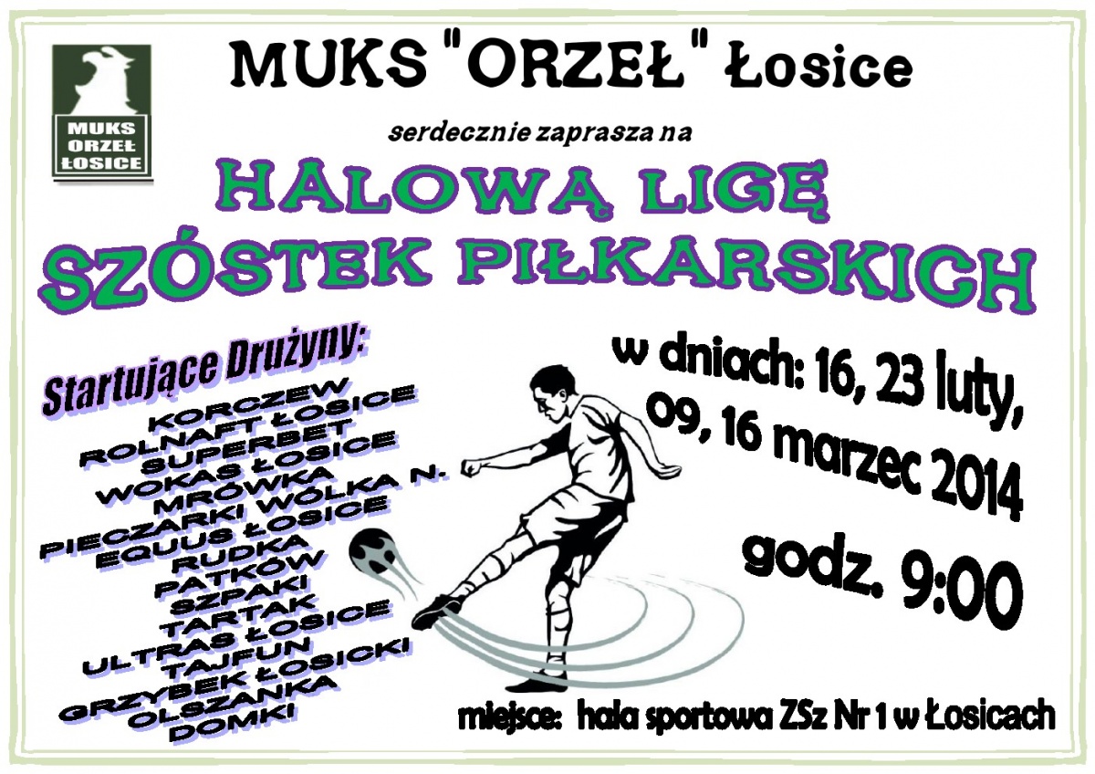 Halowa Liga Szóstek Piłkarskich