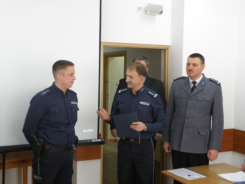 Odprawa roczna KPP Łosice