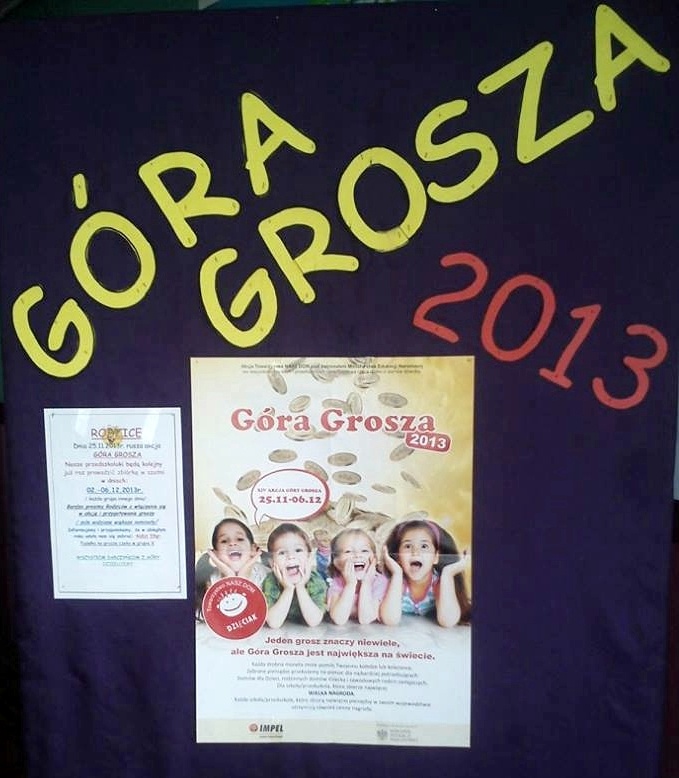 Góra grosza w Przedszkolu