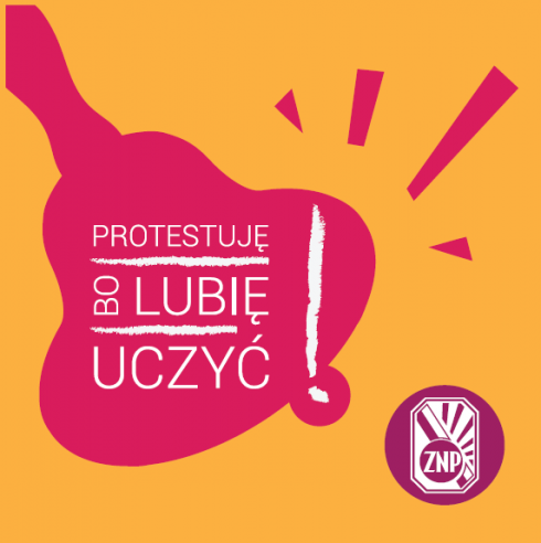 Nauczyciele protestują bo lubią uczyć
