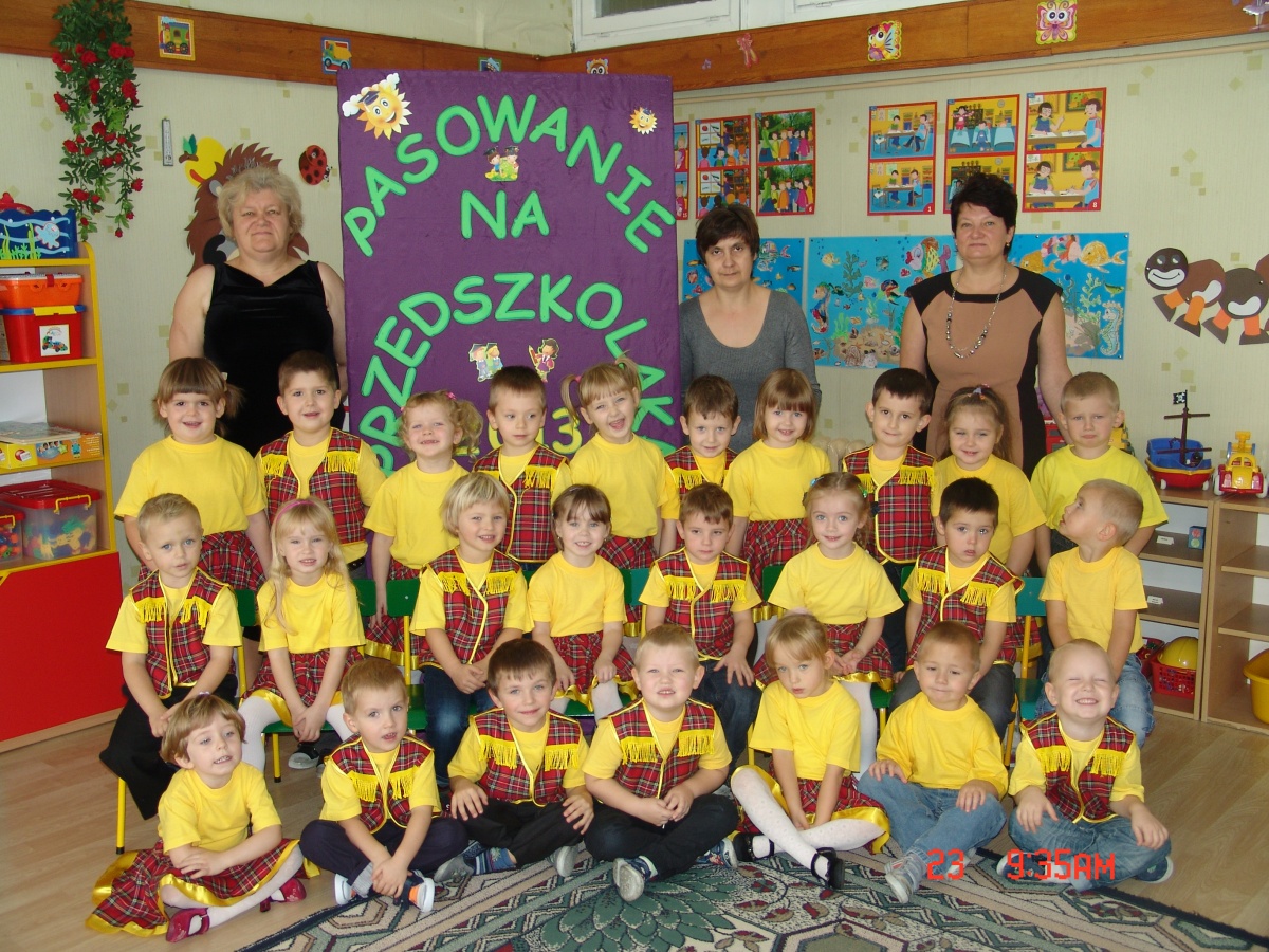 Pasowanie przedszkolaków