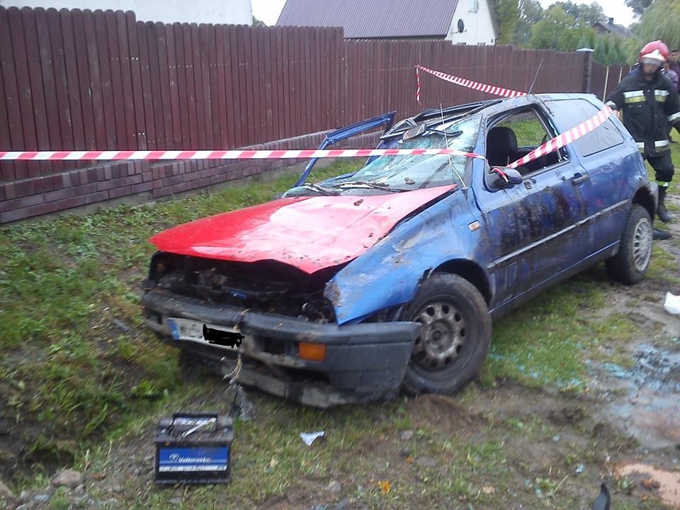 Wypadek w miejscowości Puczyce