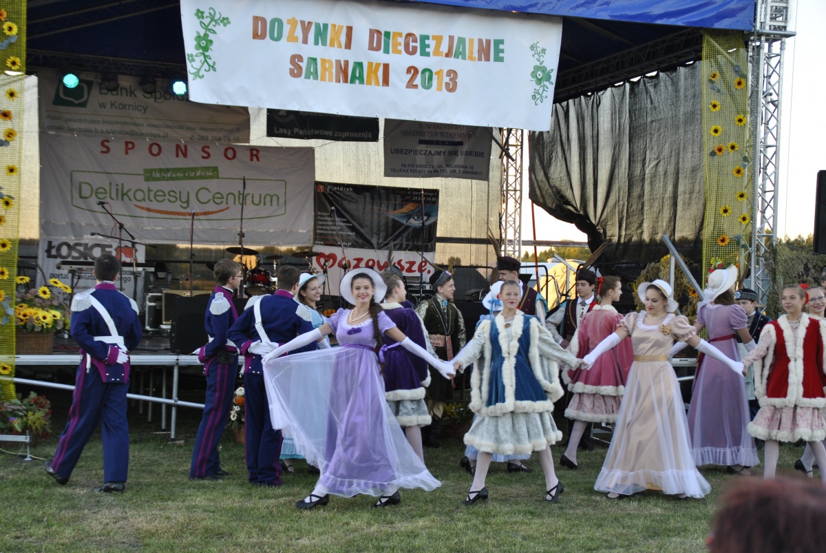 Dożynki diecezjalne w Sarnakach