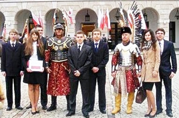 Finaliści JA TITAN 2013 z wizytą w Ministerstwie Gospodarki