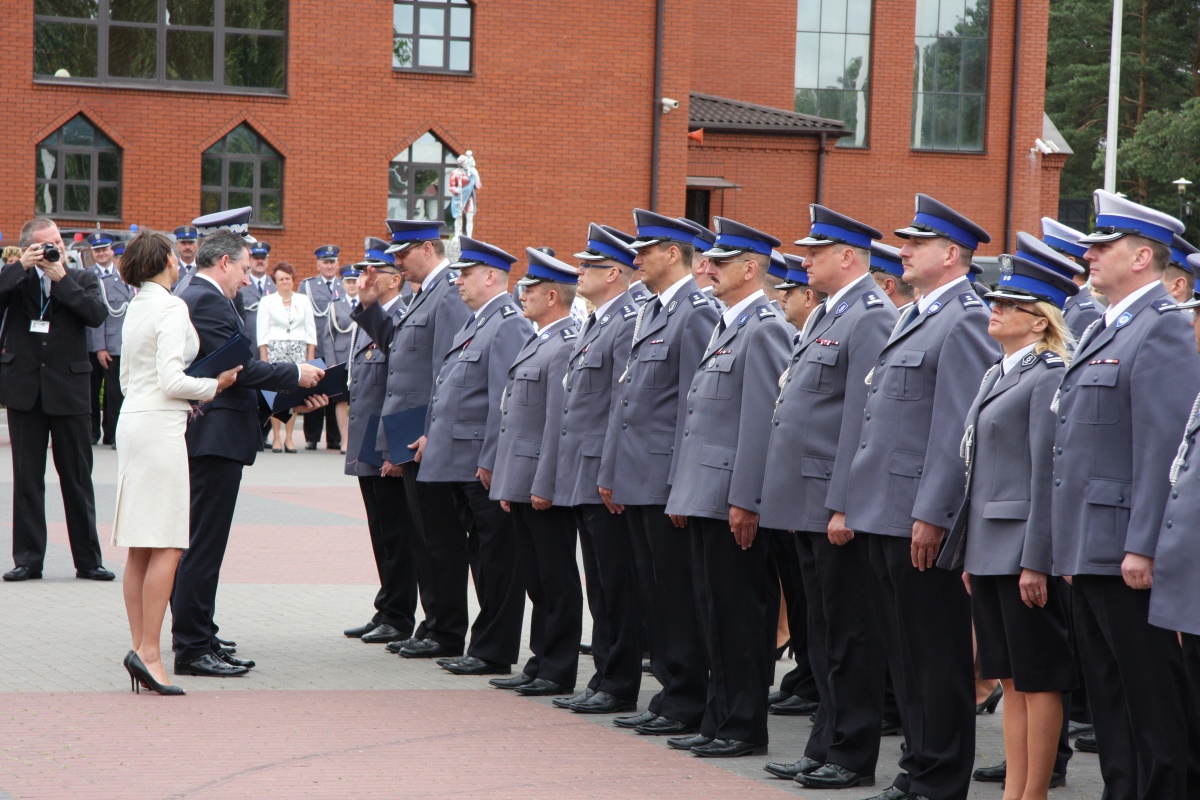 Komenda Powiatowa Policji w Łosicach - mianowanie na wyższe stopnie policyjne.