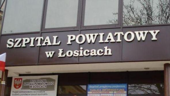 Remont oddziału szpitalnego w Łosicach oraz plan rozbudowy szpitala.