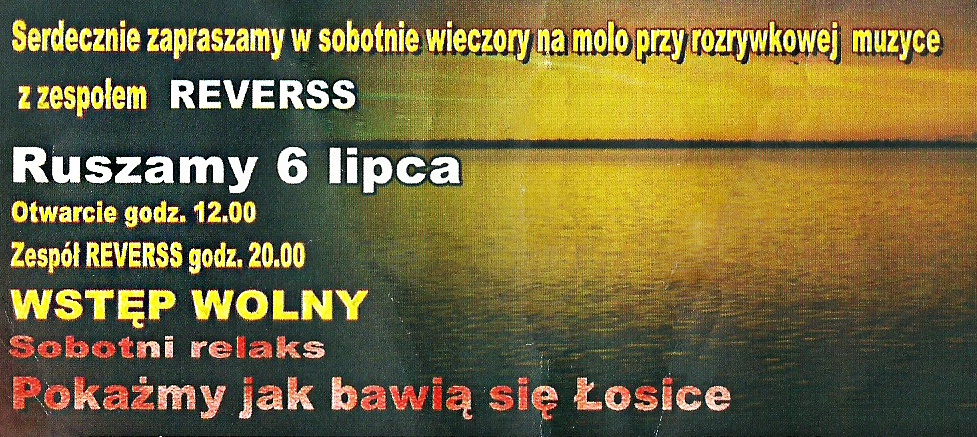 POWRÓT - MOLO ŁOSICE RUSZA 6 LIPCA