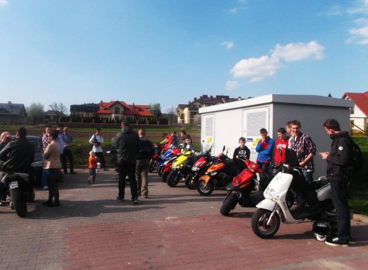 Rozpoczęcie sezonu skuterów w Łosicach- Fotorelacja - 04-05-2013