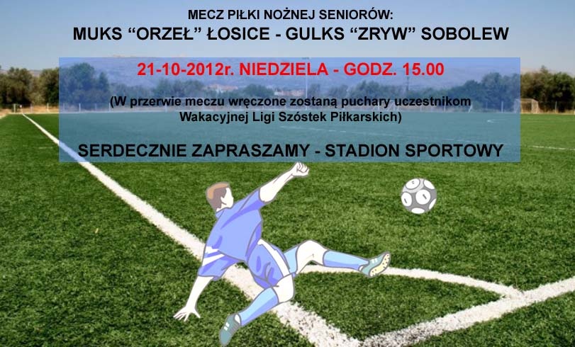 Wszystkich kibiców zapraszamy na Mecz