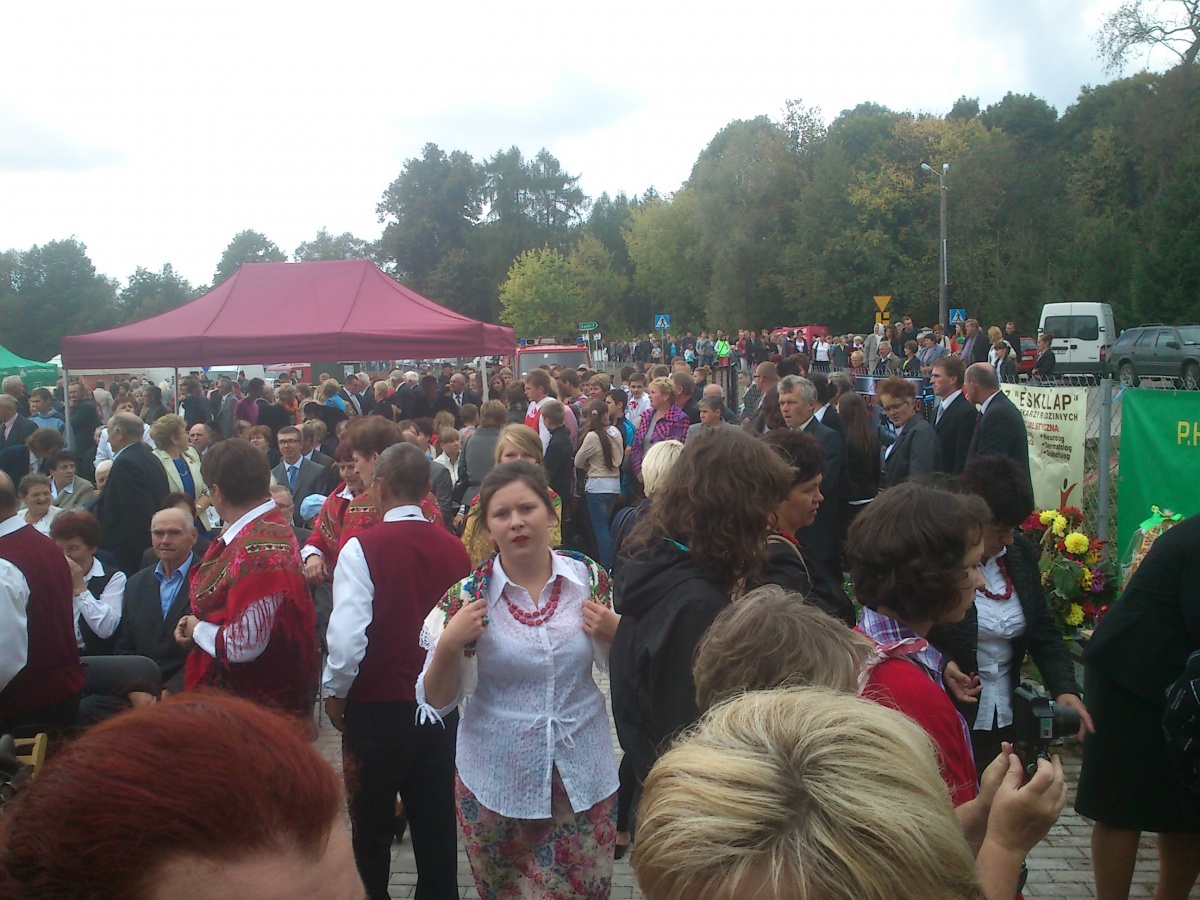 Dożynki powiatowe Huszlew 16.09.2012 fotorelacja.