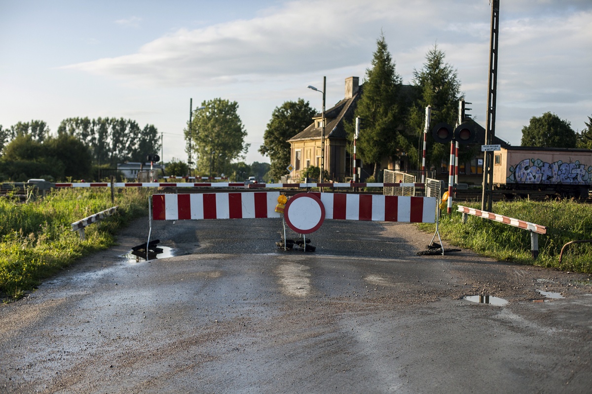 Remont przejazdu kolejowego