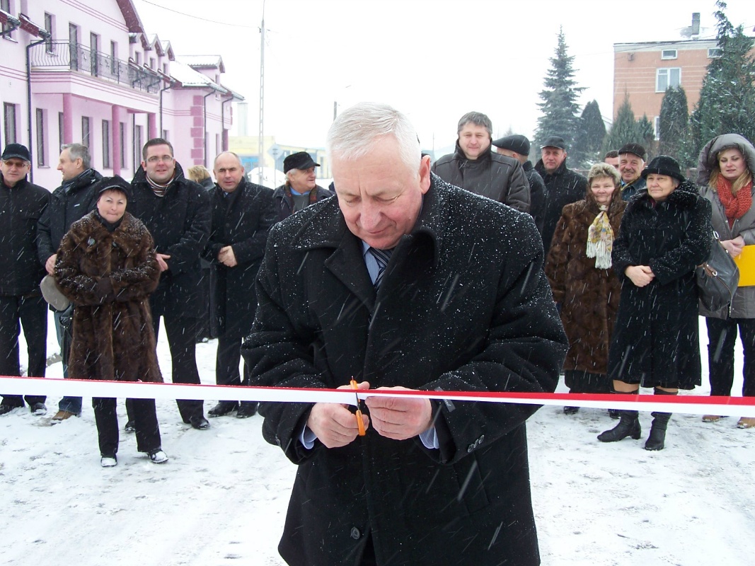 Uroczyste otwarcie zmodernizowanej ulicy Błonie