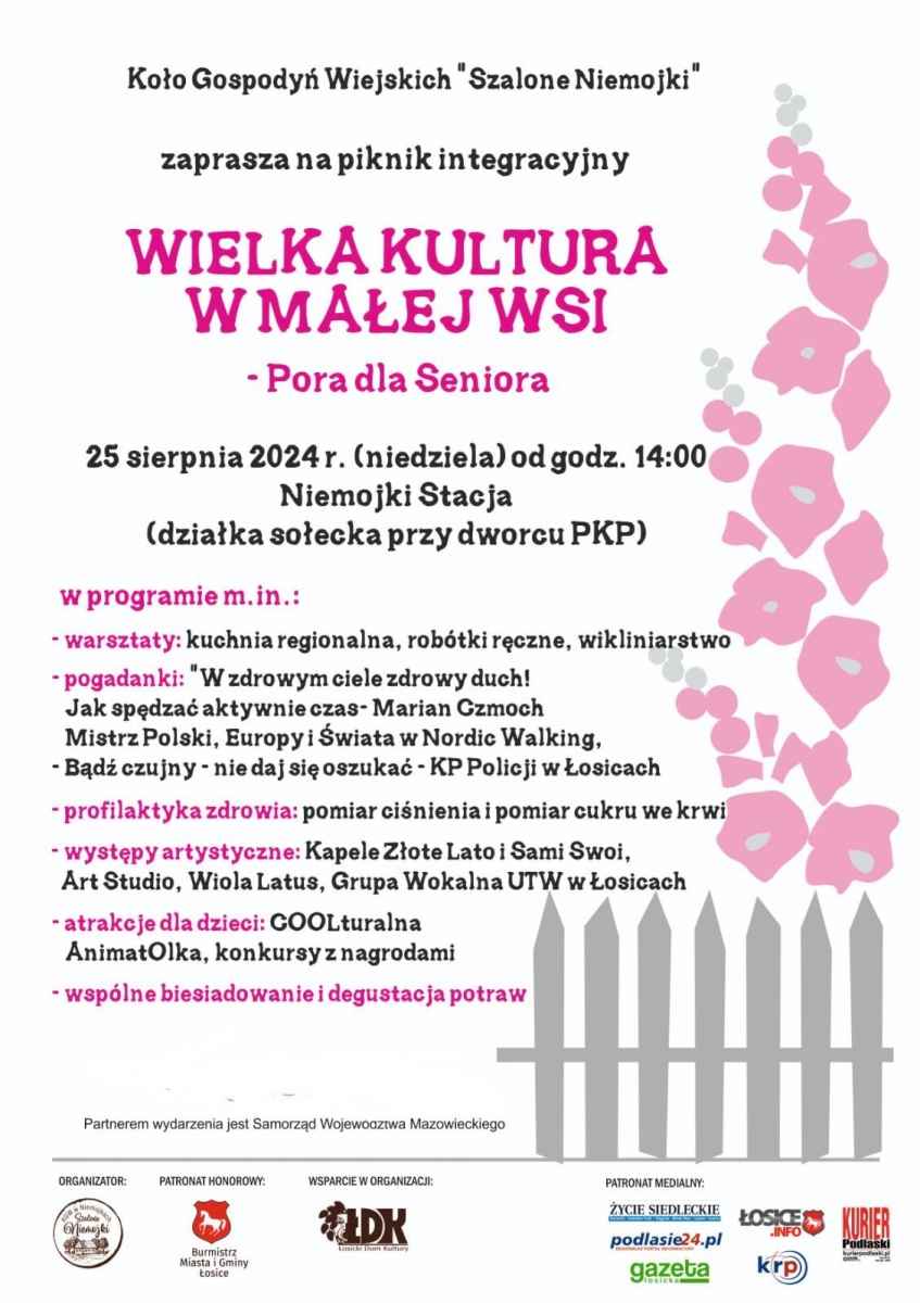Wielka Kultura w Małej Wsi – kolejna odsłona pikniku integracyjnego w Niemojkach