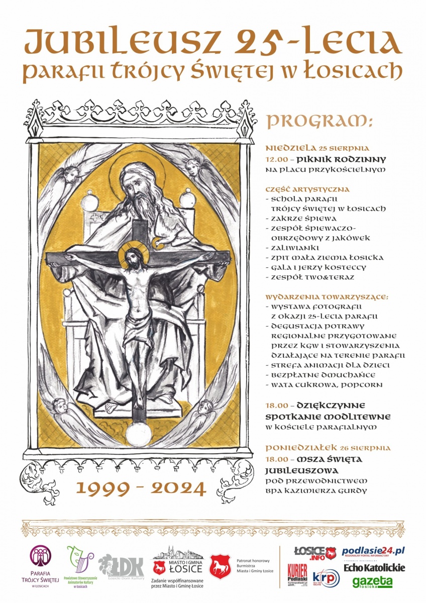 Jubileusz 25-lecia Parafii Trójcy Świętej w Łosicach – Rodzinny Piknik Pełen Atrakcji