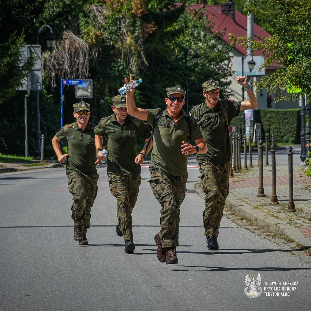 Terytorialsi z Mazowsza maszerują w „Kadrówce”