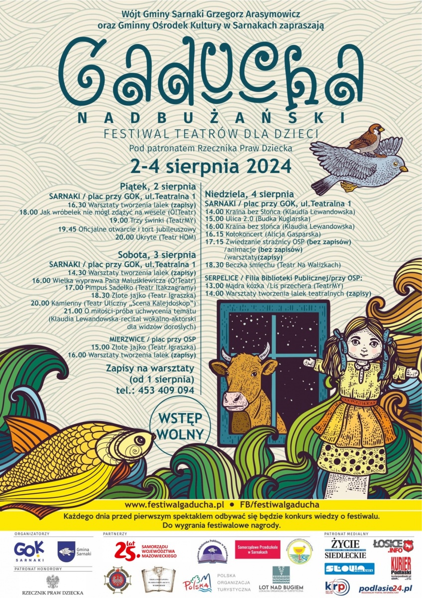 Teatralne święto nad Bugiem: GADUCHA zaprasza na jubileuszową edycję