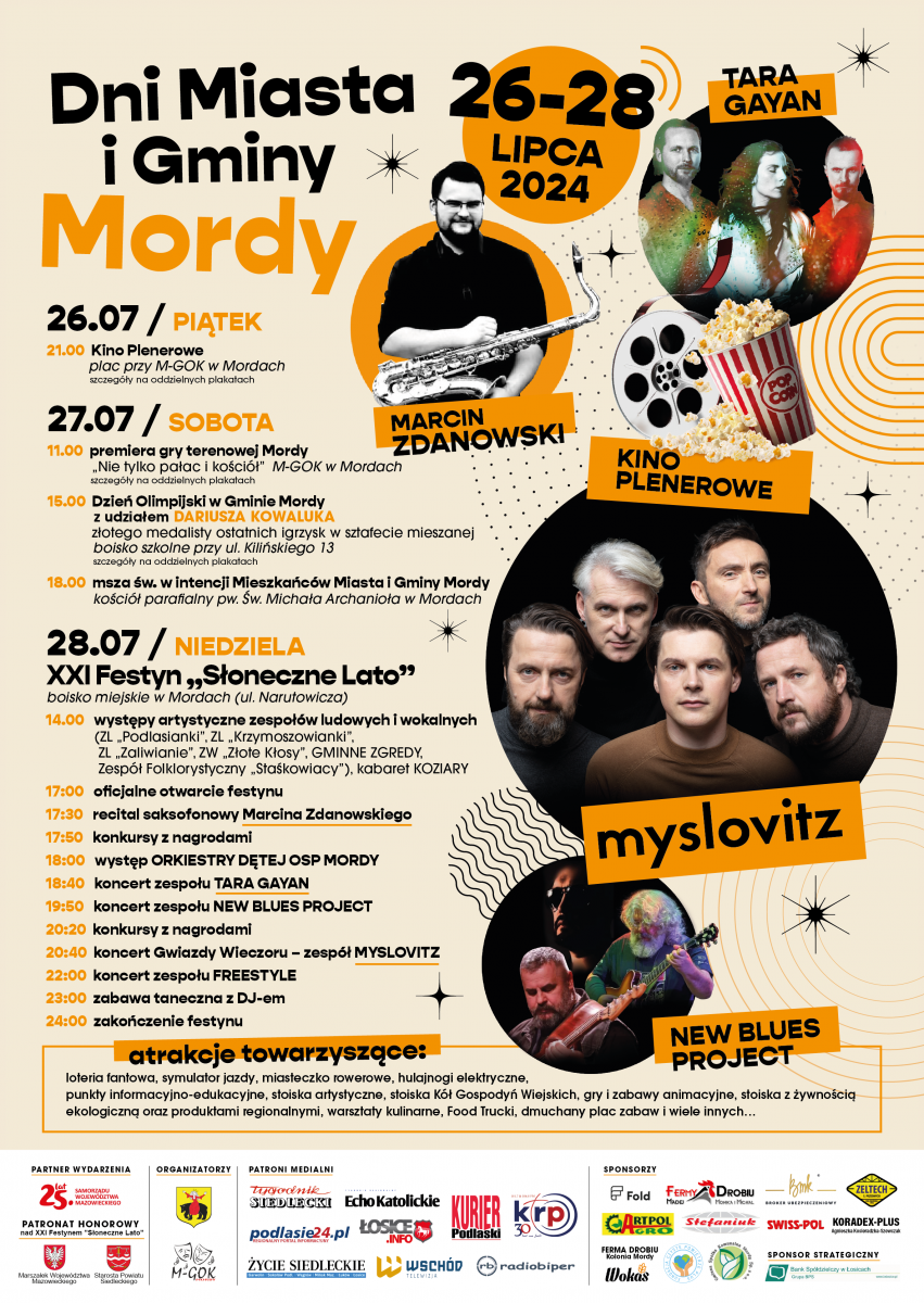 Weekend pełen różnorodności i wrażeń, czyli Dni Miasta i Gminy Mordy