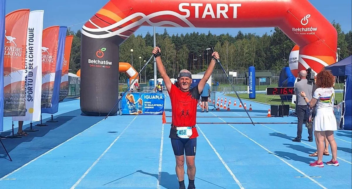 Marian Czmoch Mistrzem Świata w Nordic Walking w Kategorii 70+