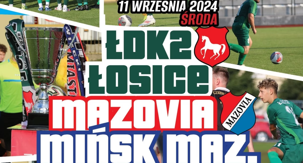 ŁDK II Łosice vs Mazovia Mińsk Mazowiecki