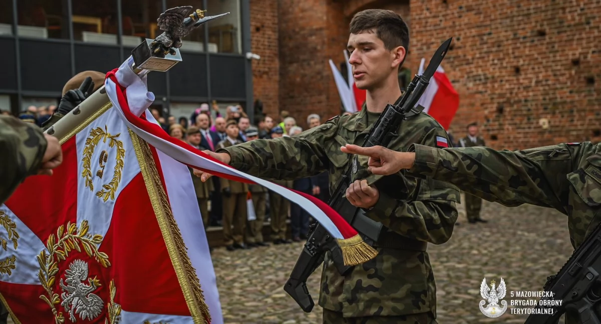 Terytorialsi północnego Mazowsza złożyli przysięgę na Zamku Książąt Mazowieckich